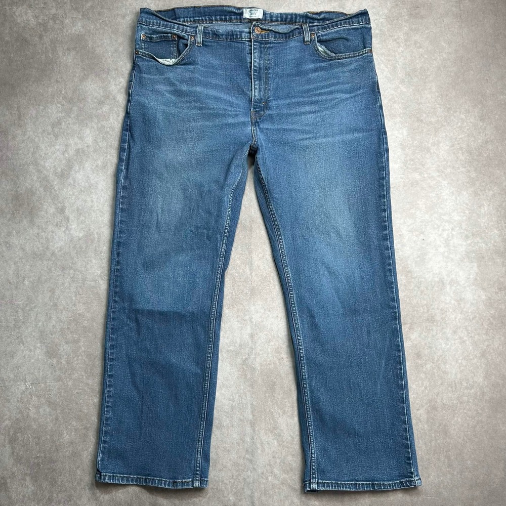Denizen from Levi's 285 Relaxed Fit Mens Jeans Medium Wash Blue 42x30 Stretch